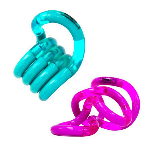 Tangle® Palm Classic 2-Pack Teal and Purple