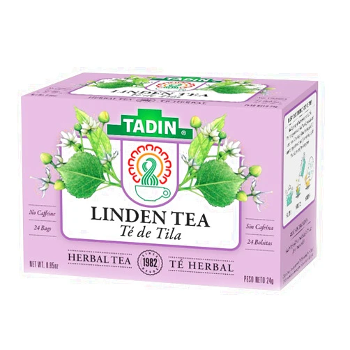 Tadin Tila Herbal Tea, Linden 24 ea ( Pack of 1 )