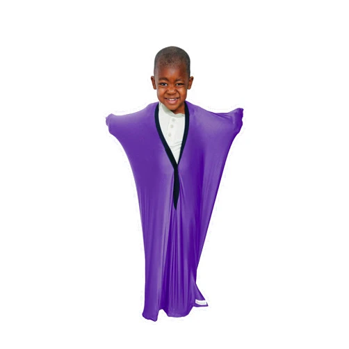 Fun and Function - Space Explorers Body Sock - Calming Sensory Sack for Kids, Teens, & Adults - Promotes Self-Regulation Skills - Purple - X-Small (30