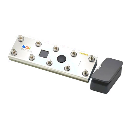 PAINTAUDIO Paint Audio MIDI Captain Foot Controller with Dual Outputs Expression Pedal Support all PC/CC/Note commander 10 Foot Switches