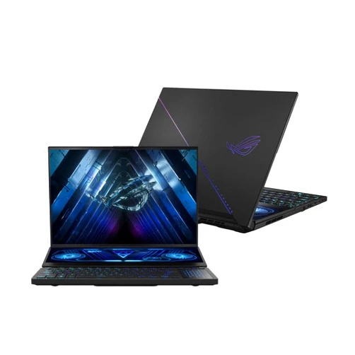 EXCaliberPC 2023 ASUS ROG Zephyrus Duo 16 GX650PZ-XS96 (AMD Ryzen 9 7945HX, 64GB RAM, 4TB WD NVMe SSD, RTX 4080 12GB, 16