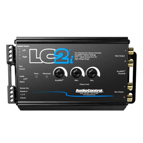 Audio Control AudioControl LC2i 2 Channel Line Out Converter with AccuBASS and Subwoofer Control