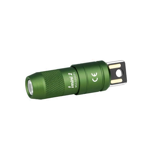 OLIGHT IMINI 2 EDC Rechargeable Keychain Flashlight, 50 Lumens Compact and Portable Mini LED Keyring Lights with Built-in Battery Ideal for Everyday Carry and Emergencies (OD Green)