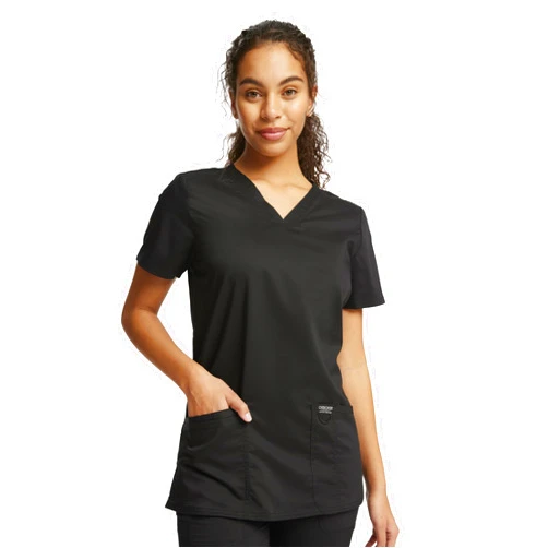 Cherokee V-Neck Scrubs for Women Workwear Revolution, Soft Stretch, Easy Care WW620