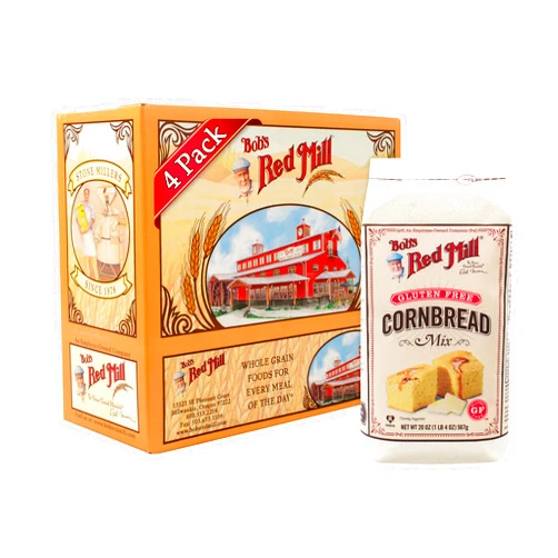 Bob's Red Mill Gluten-Free Cornbread Mix, 20-Ounce Units (Pack of 4)