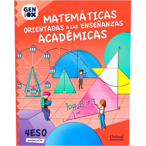 Spanish Edition by Mercedes De Lucas Benedicto (Author), Miriam Peña Romano (Author), María José Rey Frediani (Author) & 1 more Matemáticas orientadas a enseñanzas académicas 4º ESO. GENiOX Libro del Alumno (Andalucía)