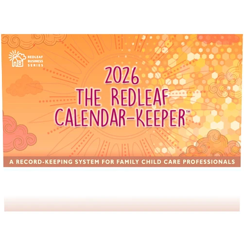 Redleaf Press The Redleaf Calendar-Keeper 2026: A Record-Keeping System for Family Child Care Professionals