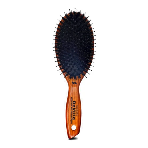 Spornette DeVille Oval Porcupine Boar & Nylon