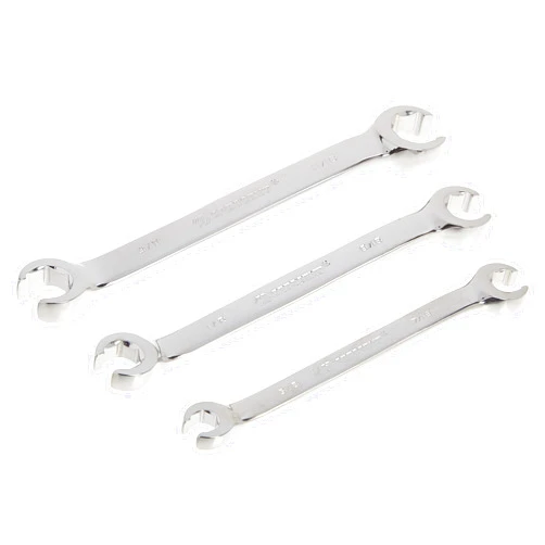 Crescent 3 Pc. Flare Nut SAE Wrench Set - CFNWS0, Grey