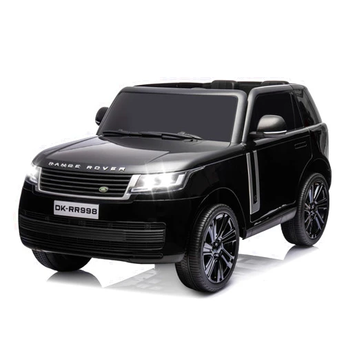 Hetoy 24V 2-Seater Licensed Land Rover Ride On Car Toy w/Parent Remote Control, 3 Speeds, Wireless Music, MP3 Player, Electric Car for Kids Ages 3-8,Black
