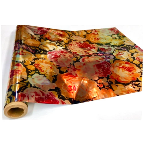 Artistic Painting Studio Metallic Foil - Baylee Flowers - Decorative Transfer Roll 12