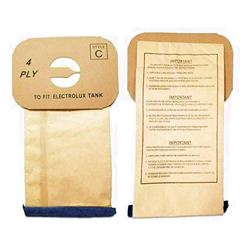 Electrolux 25 ELECTROLUX CANISTER C VACUUM SWEEPER BAGS