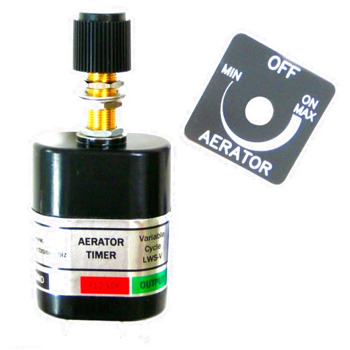 Gogad Aerator Fish LIVEWELL Timer Switch (Variable/Adjustable),12 Volt, Boat, LWS-V