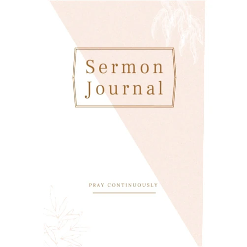 By Karla Lizbeth Ortiz (Author) Sermon Journal: Journal, Bible Sermon Notebook, Calendar Journal, Weekly Journal, Organizing Notebook