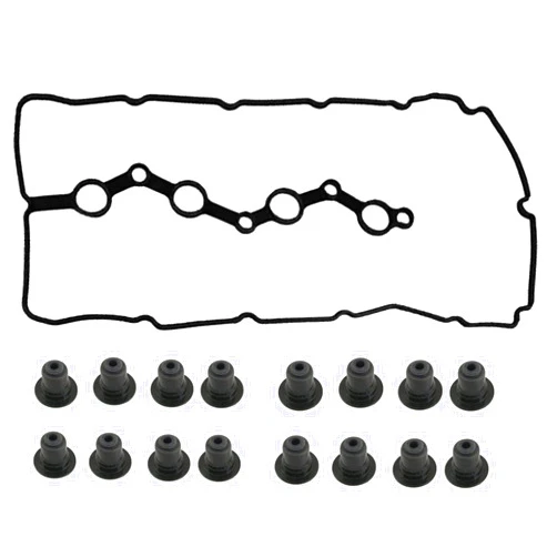 Blintac Valve Cover Gasket Set VS50869R Replacement for Hyundai ix35 Sonata Tucson Santa FE KIA SPORTAGE Sorento Optima Rondo K5 2.4L G4KE N/A 2.0L G4KD Turbo 2009 2010 2011 2012 2013 2014 2015 2016