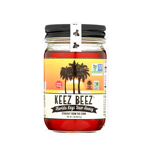 Keez Beez Wildflower Raw Honey 1 lb