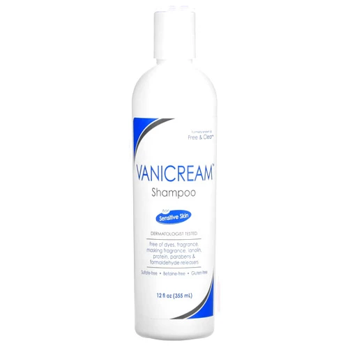 Free & Clear Vanicream Shampoo For Sensitive Skin 12 OZ (Pack of 3)