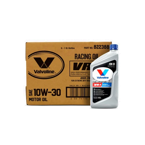Valvoline VR1 Racing SAE 10W-30 Motor Oil 1 QT, Case of 6