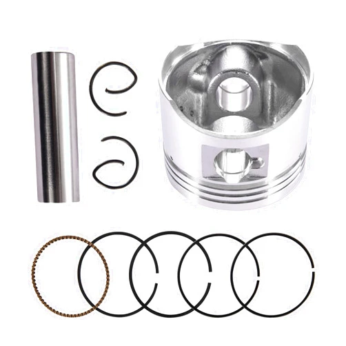 GOOFIT 52.4mm Bore Piston Rings Assembly Replacement for 110cc Taotao Sunl Coolster SSR Dirt Bikes Go Karts ATV