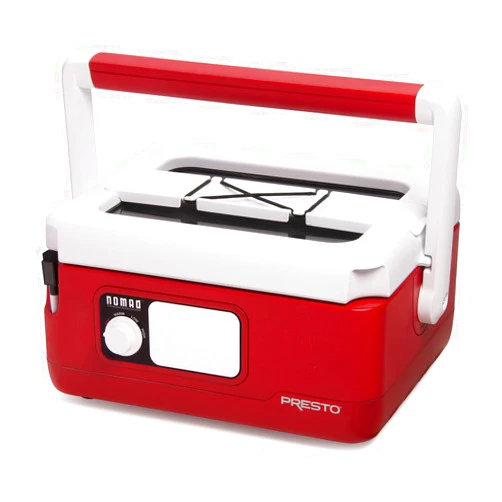 Presto Nomad Traveling Slow Cooker, Red, 6-Quart ( Pack of 1)