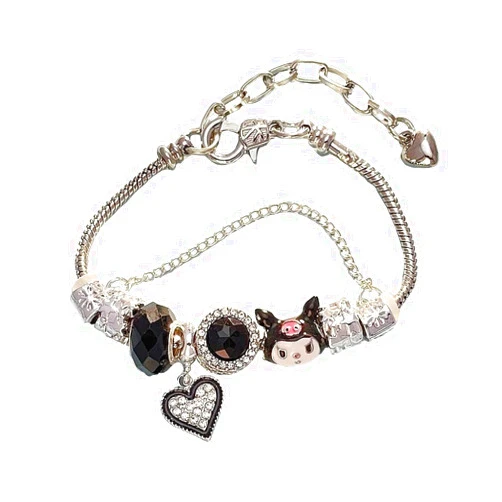 Booge 1 Pc Cute Kawaii Cartoon Adjustable Bracelet Y2k Anime Character Jewelry Bracelet Birthday Gift