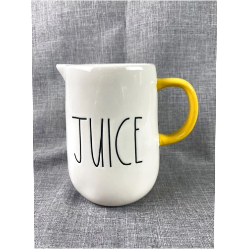 Rae Dunn JUICE Pitcher Small 5 Inch Size