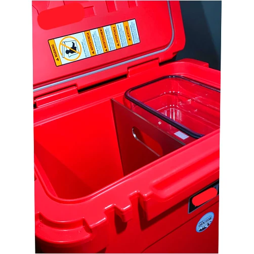 The Cool Divide Pro Series ICE PACK COOLER DIVIDER ORGANIZER fits in YETI Hard Coolers