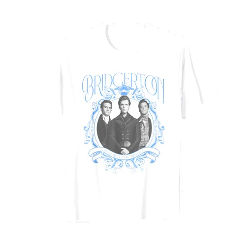 Bridgerton Anthony Colin Benedict Vintage Chest Portrait T-Shirt