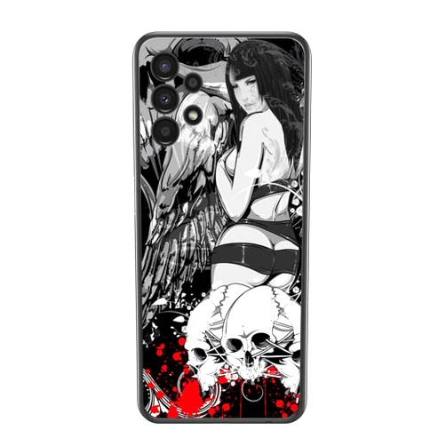 Decalrus - Protective Decal Skin Sticker for The Samsung Galaxy A13 Cellphone Cover wrap SAgalaxyA13-23