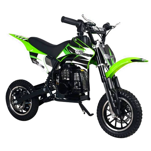 Superrio 49CC 2-Stroke Gas Power Mini Dirt Bike Dirt Off Road Motorcycle (Green)