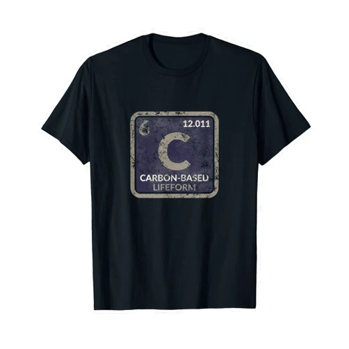 Astronomy Family Tees Funny Sci Fi Carbon Based Life Form Science Teacher T-Shirt T-Shirt