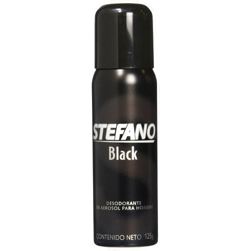 Stefano Black Desodorante / Deodorant Spray by Lournay 4.3 Oz (125 grs)