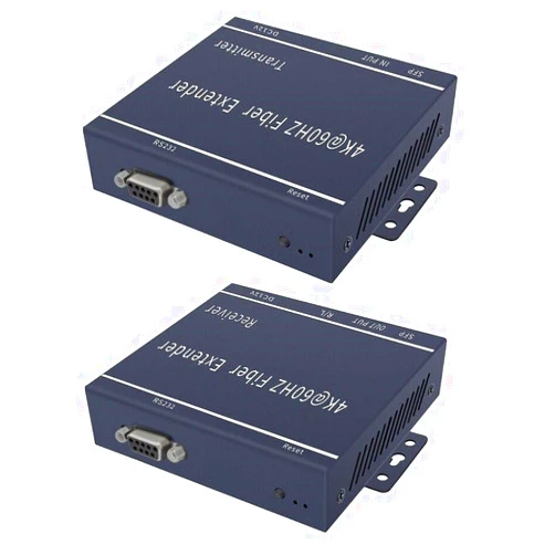 KUNYANG Up to 20KM, Original 4K@60Hz HDMI Optical Extender Video Converter Over Single Mode SFP MSA LC/SC Fiber Optic Transceiver Optical Terminal