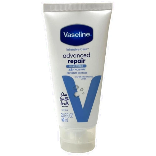 Illuminations Vaseline Intensive Care Advanced Repair Fragrance Free Lotion - 2 oz