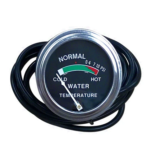 JJAgParts Water Temperature Gauge Fits International John Deere Massey Allis Chalmers Case Cockshutt Minneapolis Moline White/Oliver Tractor