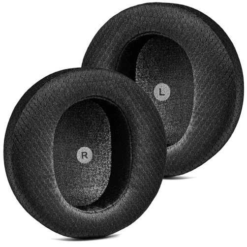 TRANSTEK Replacement Earpads Compatible with Audeze Maxwell Headphones, Maxwell Replacement Ear Cushion, Thickness and Noise Isolation Foam (Breathable Mesh)