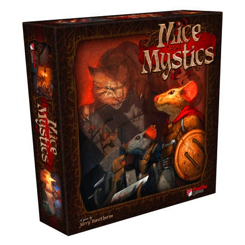 Z-Man Games Mice & Mystics Board Game | Cooperative Adventure | Strategy | Fun Family Game for Adults and Kids | Ages 7+ | 2-4 Players | Average Playtime 90 Minutes | Made by Plaid Hat Games