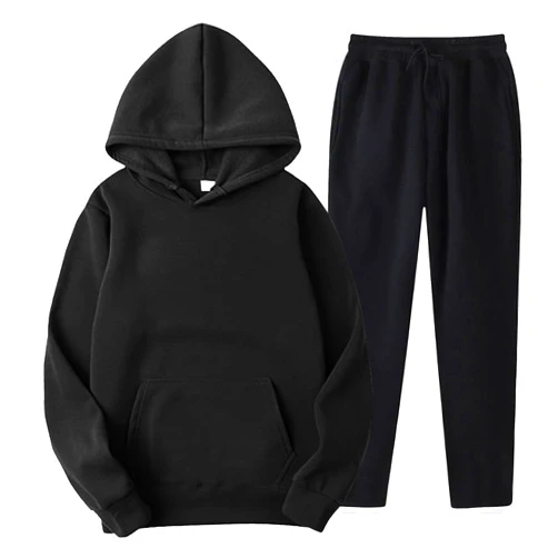Generic Tracksuit For Men Hoodies Long Sleeve Sets 2 Piece Set Sports Active Activewear Pullover Sweatpants Sportsuits