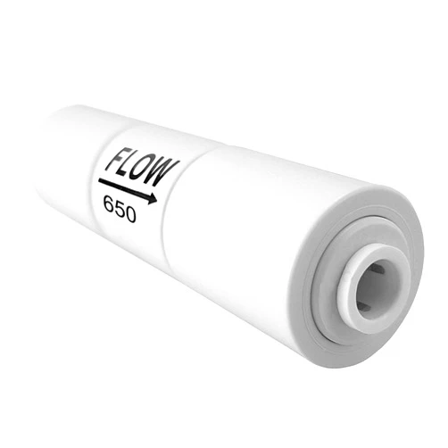 PureSec 1/4 RO Water Flow Restrictor for RODI System (650CC)