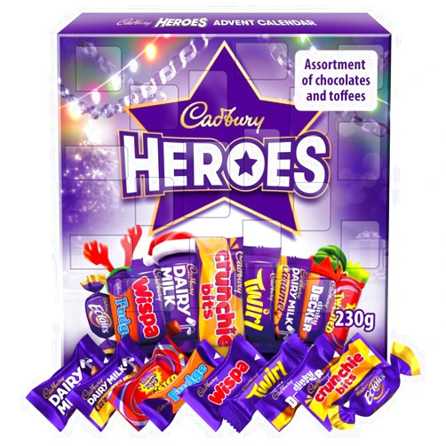 Cadbury Heroes Chocolate Advent Calendar 230g