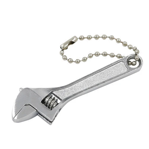 GENNEL 2.5 inch Tiny Adjustable Wrench, 2.5
