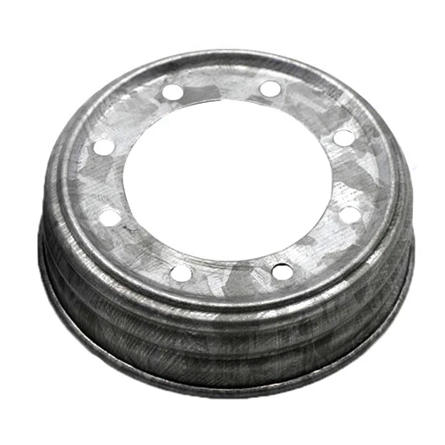 Mason Jar Lifestyle Galvanized Metal Lighting Lids for Mason, Ball, Canning Jars (3 Pack, Regular Mouth)