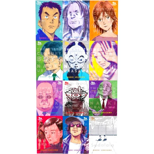 Naoki Urasawa,9781421599618 9781421599625,9781421599632 9781421599649,9781421599656 9781421599663,9781421599670 9781421599687,9781421599717 9781421599724,9781421599694 9781421599700 20th Century Boys Complete Collection Set: The Perfect Edition by Naoki Urasawa Complete Manga Set Vol 1-12