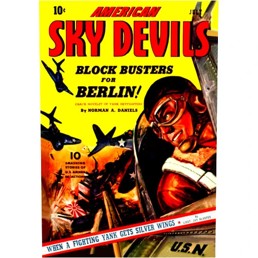 Norman A Daniels,Allan K Echols American Sky Devils