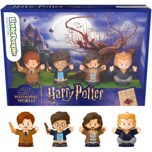Little People Collector Harry Potter and The Prisoner of Azkaban Movie Special Edition Set for Adults & Fans, 4 Figures in a Display Package