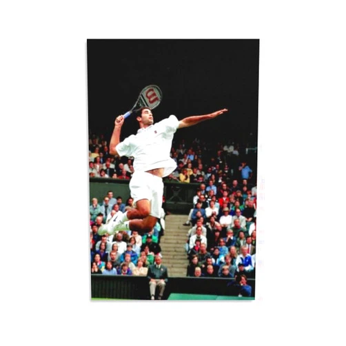 TETI Pete Sampras Tennis Player Poster (8) Posters Art Print Wall Photo Paint Poster Hanging Picture Family Bedroom Decor Gift 08x12inch(20x30cm)