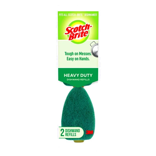 Scotch-Brite Heavy Duty Dishwand Refills, Keep Your Hands Out of Dirty Water, 2 Refills