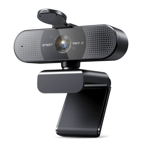 EMEET 2024 Upgraded C960 Webcam, Autofocus, 73° View Angle, Computer Camera w/Privacy Cover and Microphone, 1080P HD Webcam for PC, Plug and Play USB Webcam for Video Calling/Zoom/Skype/Teams/Webex
