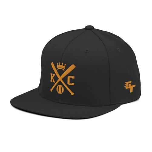 Generic Kansas City Baseball Bats Retro KC Snapback Hat Baseball Cap