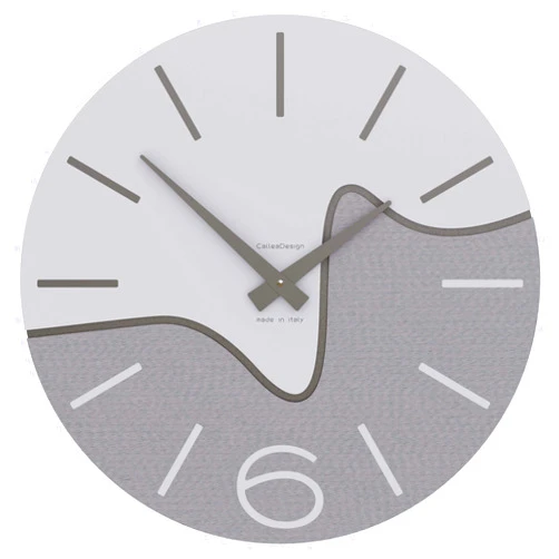 CalleaDesign 17.7 Wall Clock Oliver (Pinstripe)